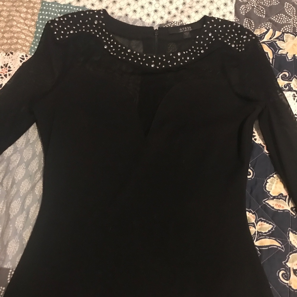 Guess black blouse..